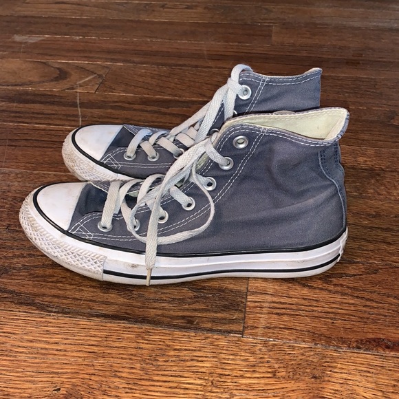 Converse Shoes - Women’s Navy Blue High-Top Converse